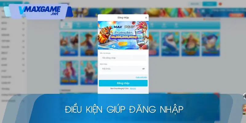 đăng nhập điều kiện