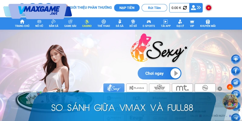 nhà cái vmax có uy tín không khi so sánh