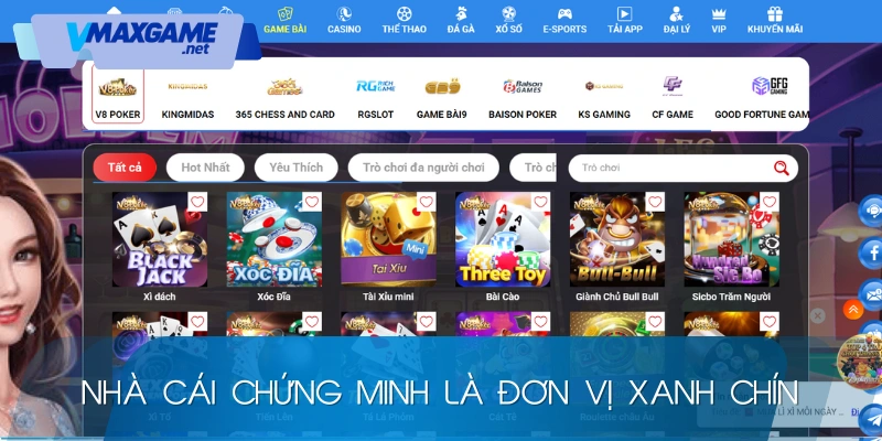 nhà cái vmax có uy tín không minh chứng